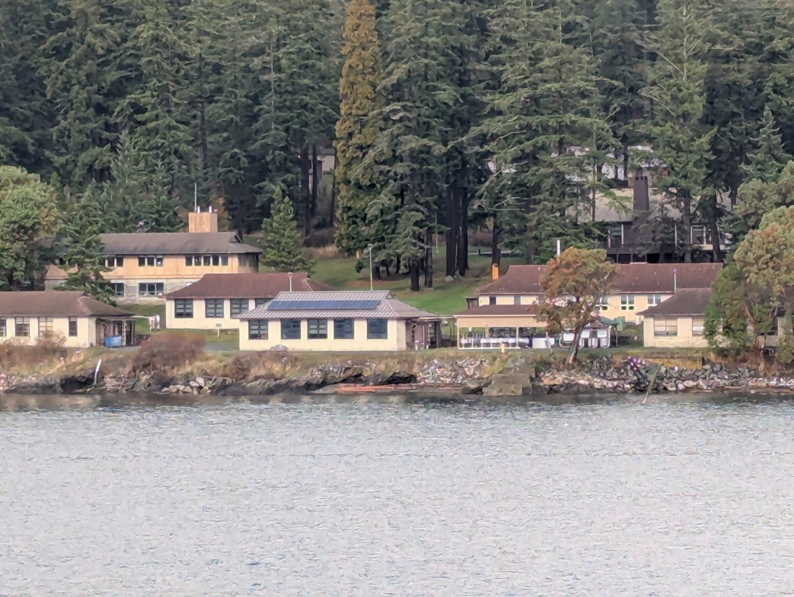 Friday Harbor Laboratories buildings seen from the water