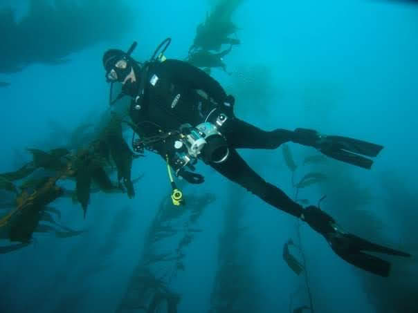 Graham Short in the lab at California Academy of Sciences